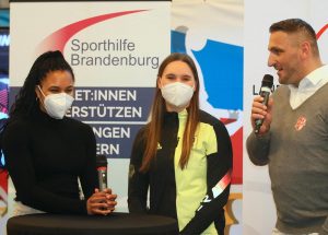 Olympia-Empfang der Brandenburger Bobsportlerinnen 2022