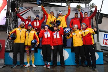 Fleischhauer gewinnt zusammen mit Pilot Lochner Zweierbob-Weltcup in Winterberg
