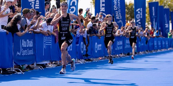 Mehrfach Treppchen Bei Den World Triathlon Championchips