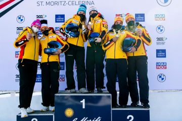 Potsdamer Bobsportlerinnen holen Gold und Bronze bei EM in St. Moritz